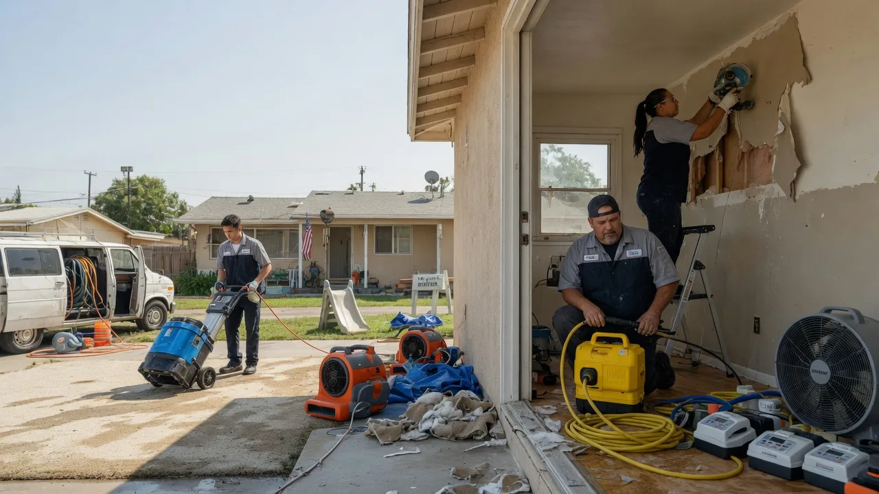 Water Damage Restoration in New Blaine, AR near me